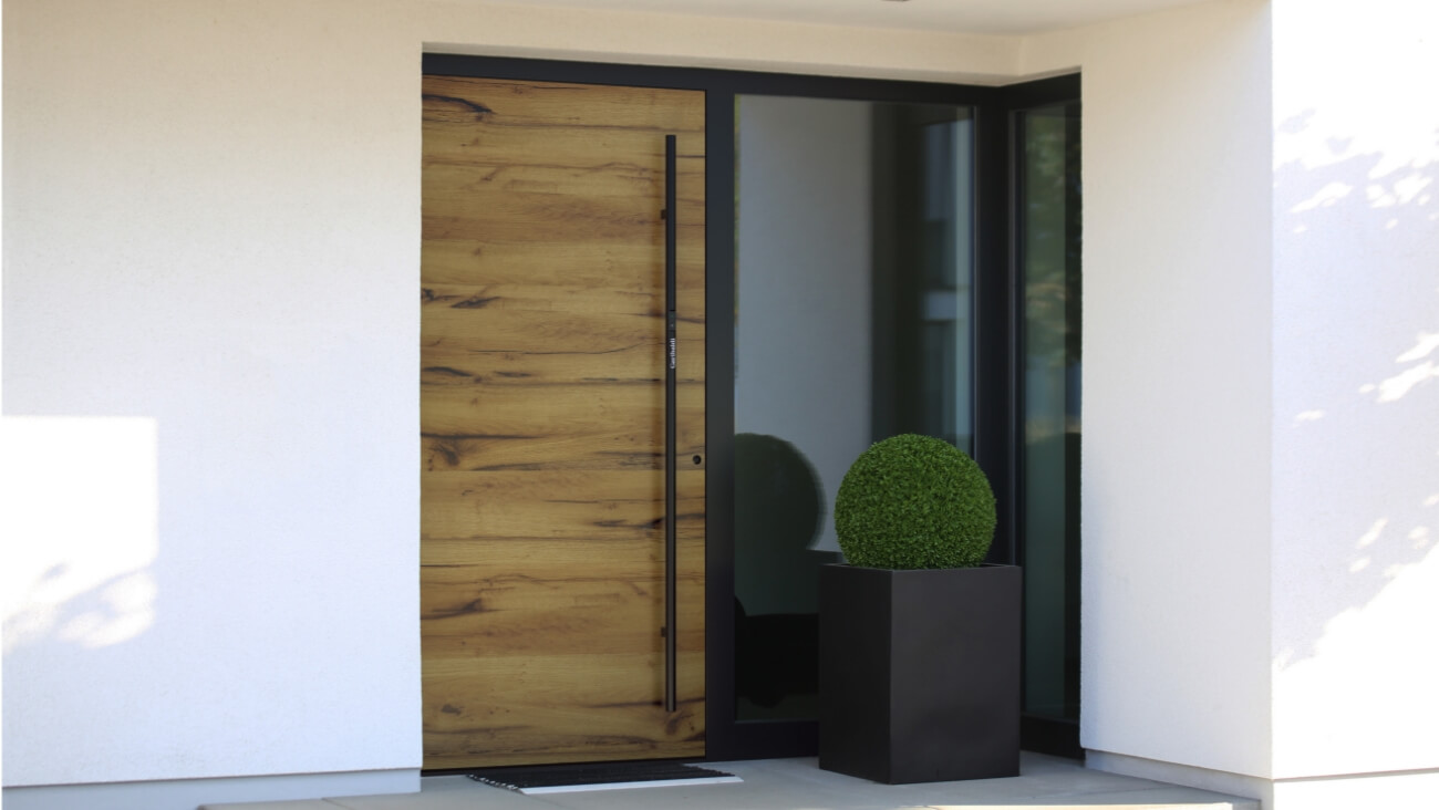 Funktionalität und Robustheit einer Alu-Holz Haustür